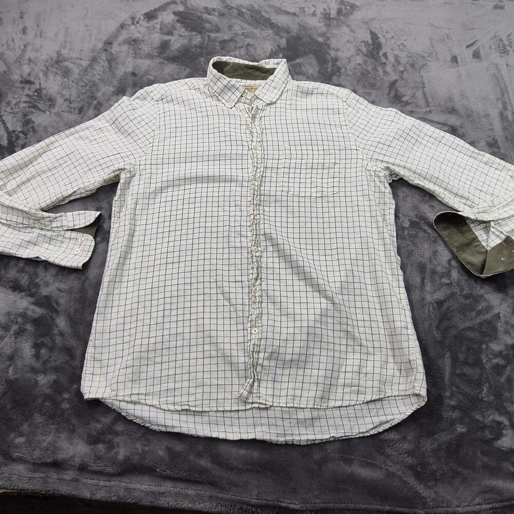 Dubarry of Ireland XXL Men’s Tattersall Check Shirt 100% Cotton Portugal Olive T